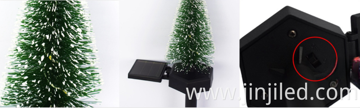 LED Solar Christmas Tree